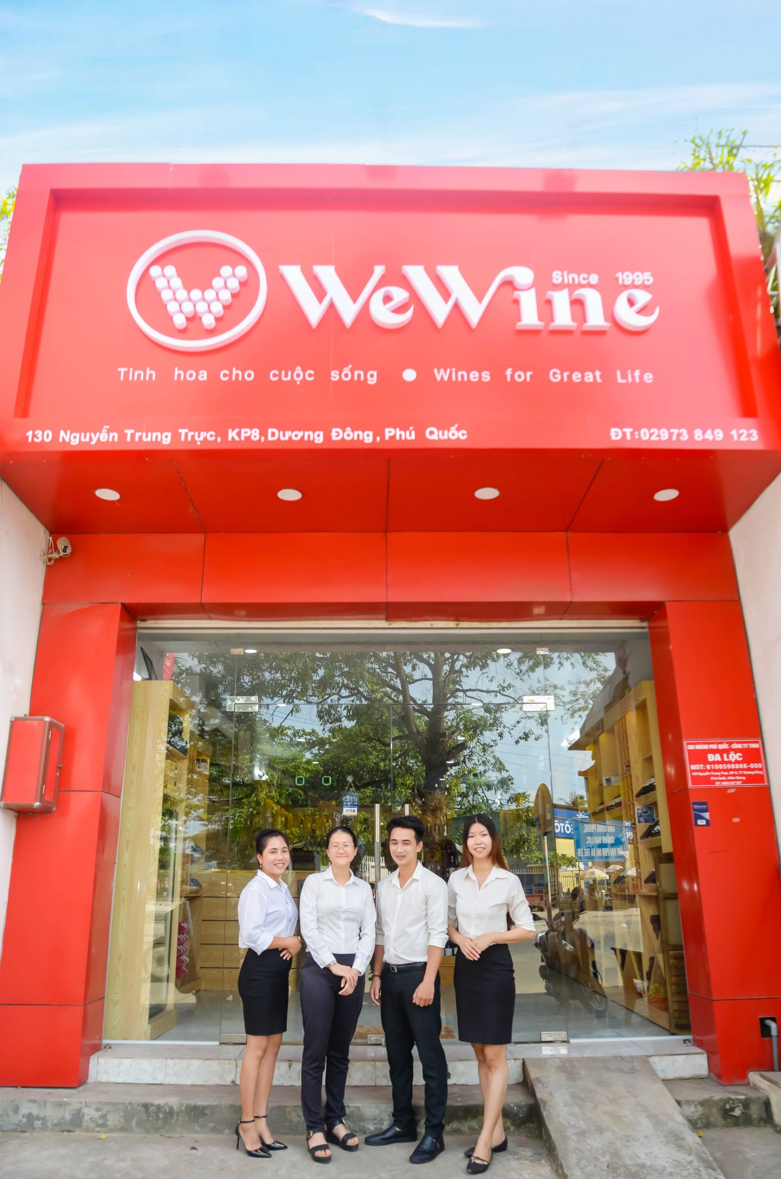Cửa hàng rượu vang nhập khẩu WeWine Phú Quốc