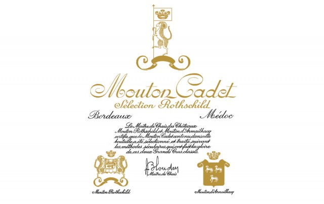 Mouton Cadet 1930 label