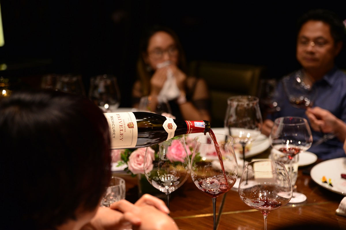 Đêm tiệc wine dinner Gem of Bourgogne do WeWine tổ chức