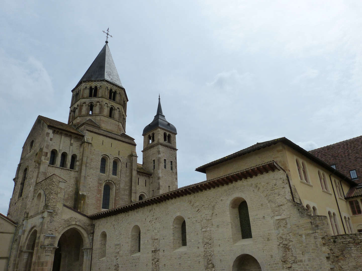 The Romanesque Monastery of Cluny was once the largest church in the world (Internet Photo Source)