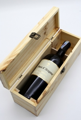 Single-bottle wooden case title=
