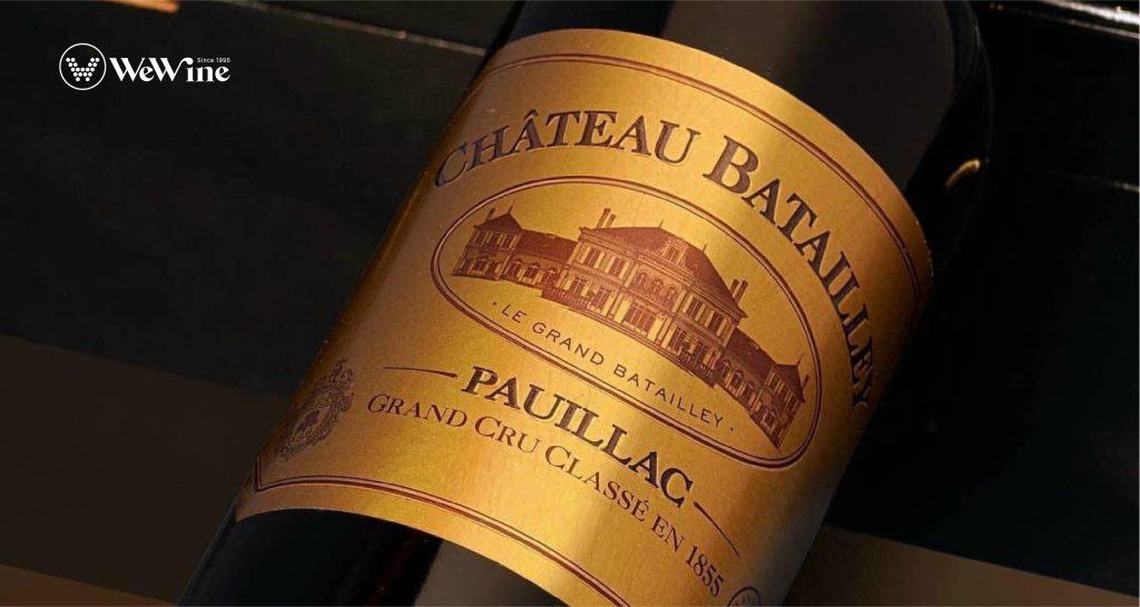 Château Batailley cũng là lâu đài đầu tiên được thương hiệu Borie-Manoux mua lại, và là một trong những lâu đài rượu vang Pháp lâu đời nhất tại Médoc.
