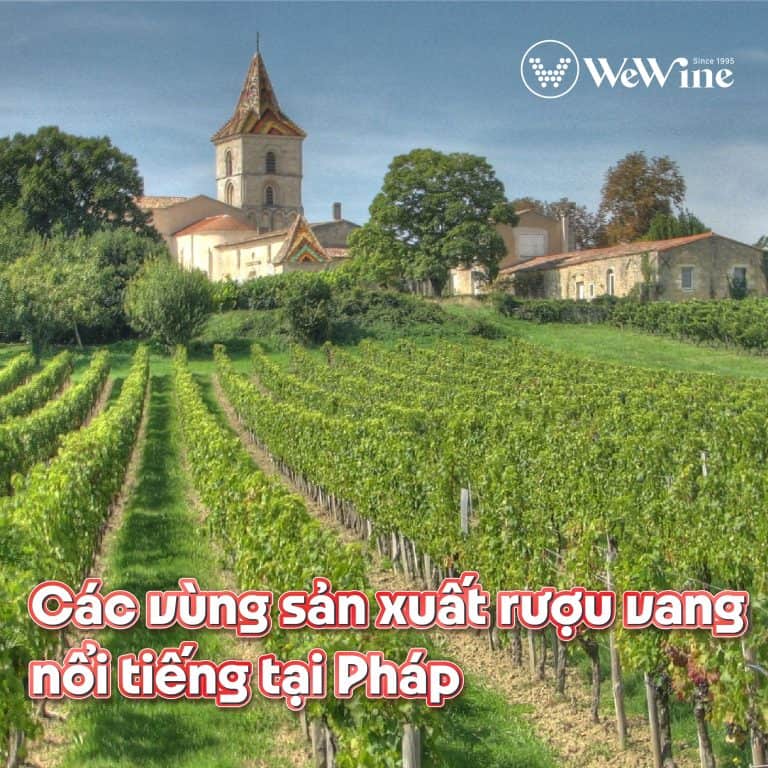 các vùng rượu vang pháp nổi tiếng